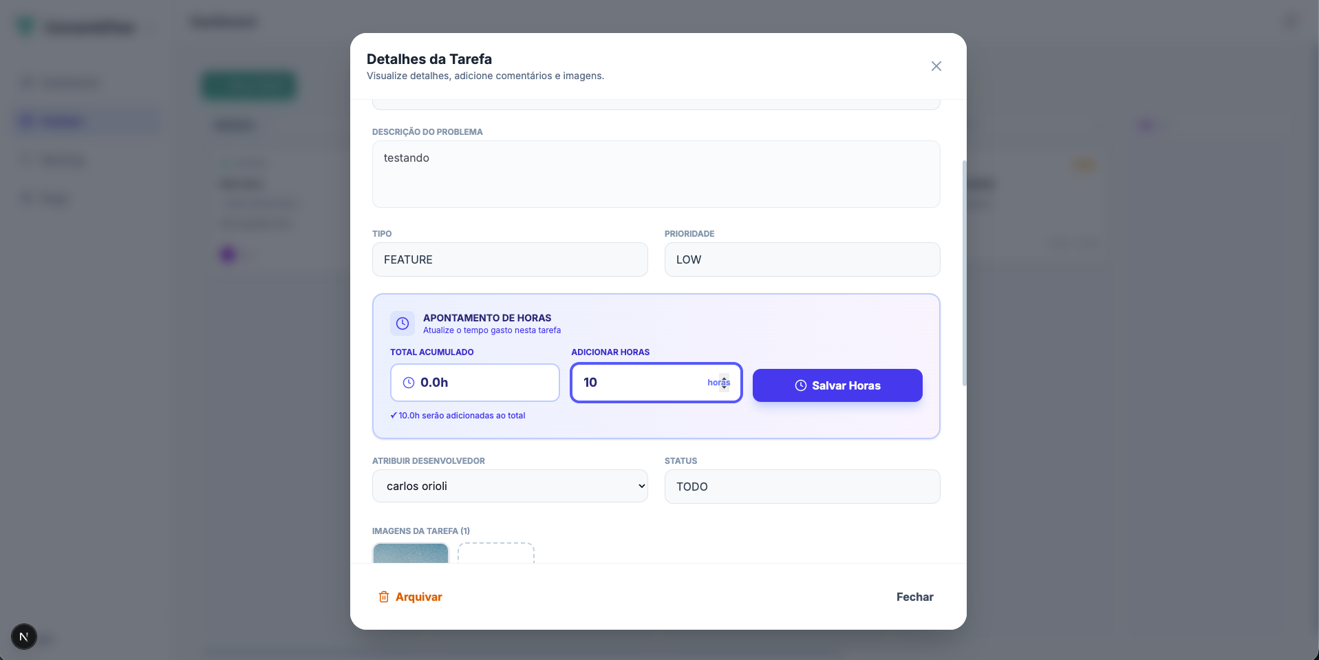 Screenshot 11 da plataforma ConverteFlow